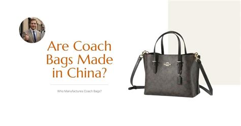 when did coach start making bags in china|coach bags made in usa.